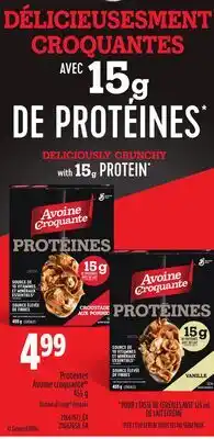 Provigo PROTÉINES AVOINE CROQUANTE 455 G offer