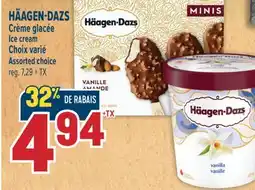 Marché Adonis HÄAGEN-DAZS CRÈME GLACÉE | HÄAGEN-DAZS ICE CREAM offer