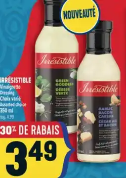 Marché Adonis IRRÉSISTIBLE VINAIGRETTE | IRRÉSISTIBLE DRESSING offer