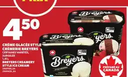 Provigo BREYERS CREAMERY STYLE ICE CREAM, 1,41 L offer