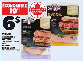 Provigo OLYMEL SLICED MEAT, 175 G offer