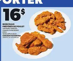 Provigo CHICKEN FAVORITES, 870 G offer