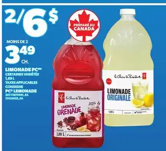 Provigo PC LEMONADE, 1,89 L offer