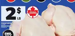 Provigo POULET ENTIER offer