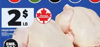Provigo POULET ENTIER offer