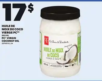 Provigo PC VIRGIN COCONUT OIL, 860 ML offer