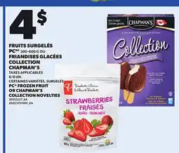 Provigo PC FROZEN FRUIT, 300-600 G OR CHAPMAN'S COLLECTION NOVELTIES, 6/8 UN offer