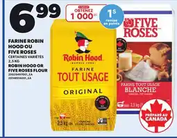 Provigo ROBIN HOOD OR FIVE ROSES FLOUR, 2,5 KG offer