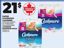 Provigo CASHMERE BATHROOM TISSUE, 24=72 ROULEAUX offer