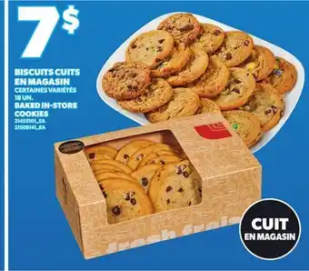 Provigo BAKED IN-STORE COOKIES, 18 UN offer