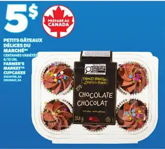 Provigo FARMER'S MARKET CUPCAKES, 6/12 UN offer