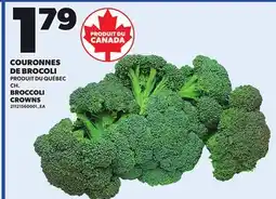 Provigo BROCCOLI CROWNS offer