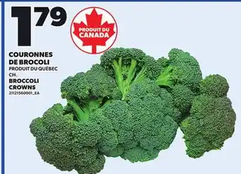 Provigo BROCCOLI CROWNS offer