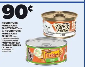 Provigo FANCY FEAST CAT FOOD, 85 G OR FRISKIES CAT FOOD 156 G offer
