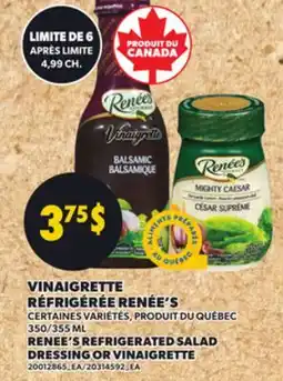 Provigo VINAIGRETTE RÉFRIGÉRÉE RENÉE'S, 350/355 ML offer