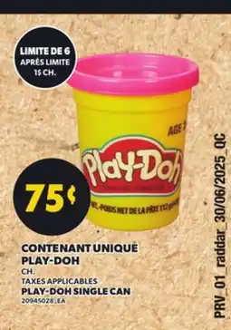 Provigo PLAY-DOH SINGLE CAN offer