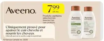 Jean Coutu Aveeno Select hair care products offer