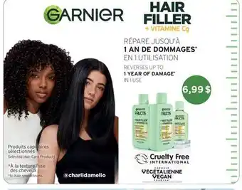 Jean Coutu GARNIER Produits capillaires sélectionnés offer