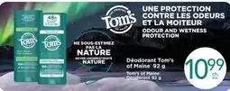 Jean Coutu Tom's of Maine Deodorant offer