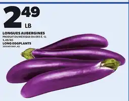 Provigo LONGUES AUBERGINES offer