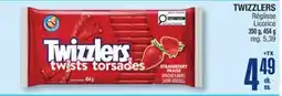 Jean Coutu TWIZZLERS Licorice offer
