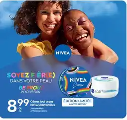 Jean Coutu Crèmes tout usage NIVEA sélectionnées offer