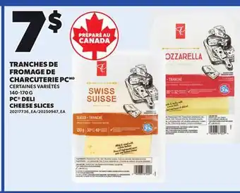 Provigo TRANCHES DE FROMAGE DE CHARCUTERIE PC, 140-170 G offer