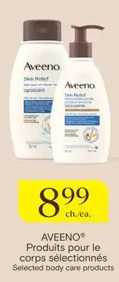 Jean Coutu AVEENO Produits pour le corps sélectionnés offer