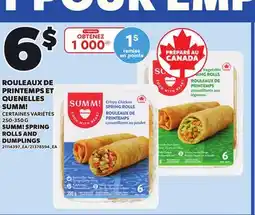 Provigo ROULEAUX DE PRINTEMPS ET QUENELLES SUMM!, 250-350 G offer
