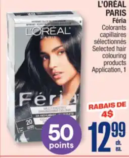Jean Coutu L'ORÉAL PARIS Féria Colorants capillaires sélectionnés offer