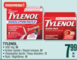 Jean Coutu TYLENOL offer