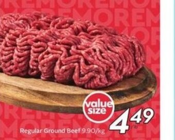 Safeway Regular Ground beef offer