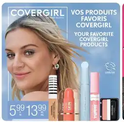 Jean Coutu VOS PRODUITS FAVORIS COVERGIRL offer