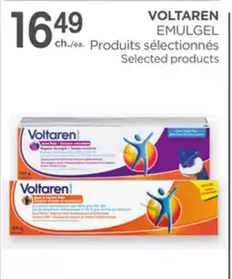 Proxim VOLTAREN EMULGEL Selected products offer