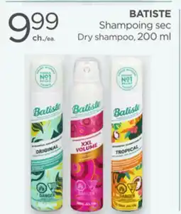 Proxim BATISTE Dry shampoo offer