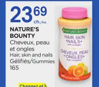 Proxim NATURE'S BOUNTY Hair, skin and nails Gummies offer