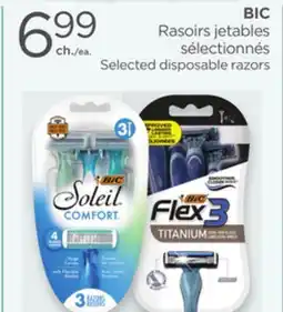 Proxim BIC Selected disposable razors offer