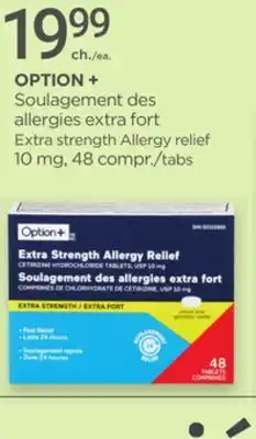 Proxim OPTION + Extra strength Allergy relief offer