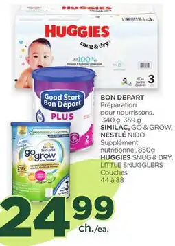 Proxim BON DEPART,SIMILAC,NESTLÉ,HUGGIES offer