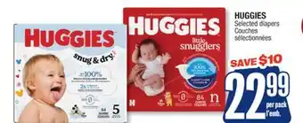 Jean Coutu HUGGIES Selected diapers offer