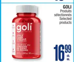 Jean Coutu GOLI Selected products offer