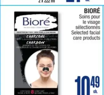 Jean Coutu BIORÉ Selected facial care products offer