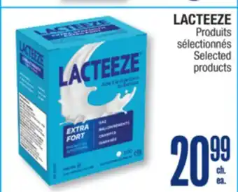 Jean Coutu LACTEEZE Selected products offer