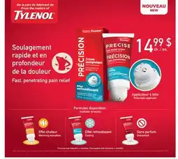 Jean Coutu TYLENOL Fast, penetrating pain relief offer