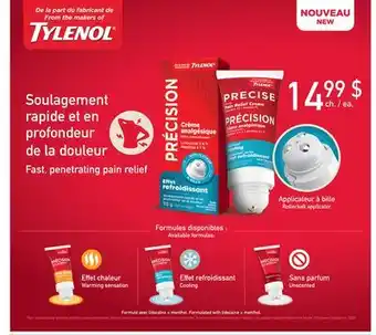 Jean Coutu TYLENOL Fast, penetrating pain relief offer