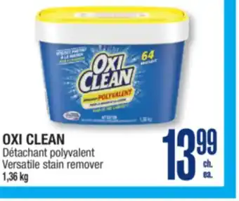 Jean Coutu OXI CLEAN Versatile stain remover offer
