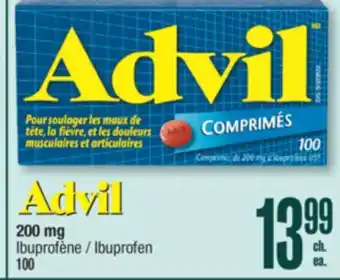 Jean Coutu ADVIL Ibuprofen offer