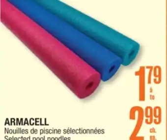 Jean Coutu ARMACELL Selected pool noodles offer