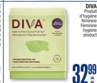 Jean Coutu DIVA Feminine hygiene product offer