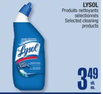 Jean Coutu LYSOL Selected cleaning products offer